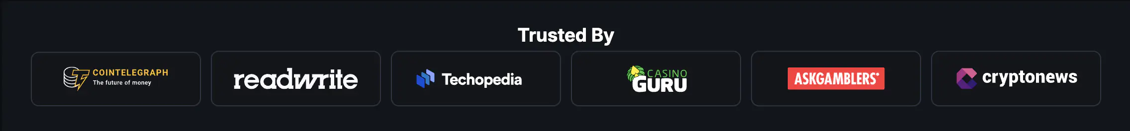 trusted by